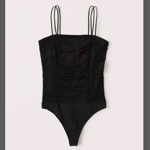 ruched bodysuit | abercrombie